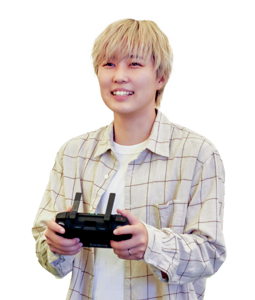 エミュドローンアカデミーの受講生