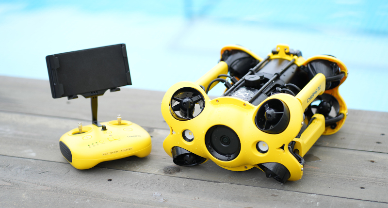 水中ドローン機体